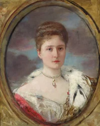 Portrait of Tsarina Alexandra (1872-1918)